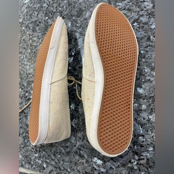 Vans Authentic Lo Pro Speckled Canvas Sneakers Size 10 - Picture 4 of 8